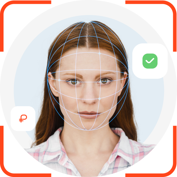 Визуал блока биометрии